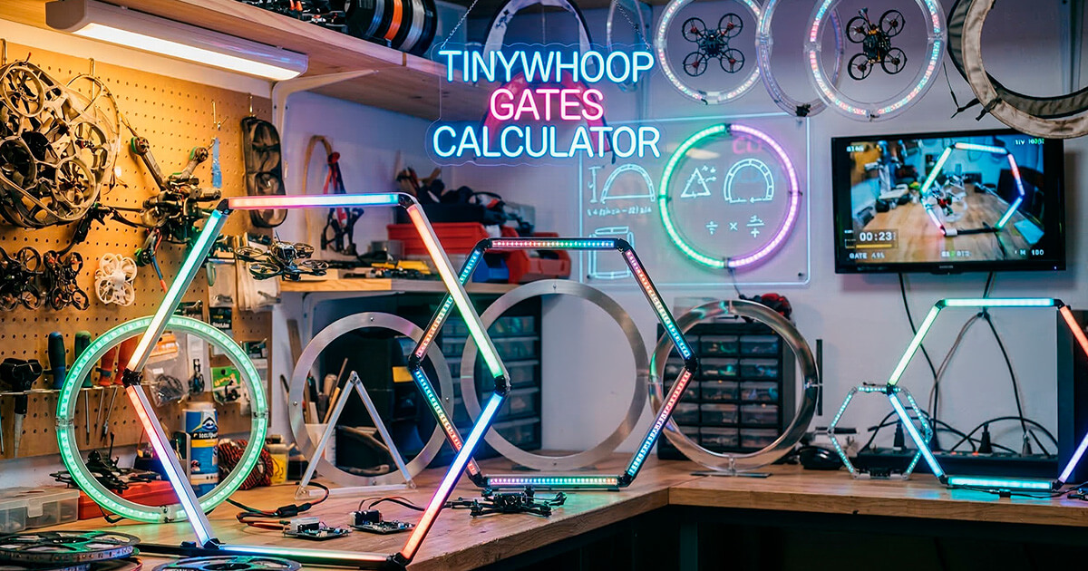 Fpv Pvc Pipe Course TinyWhoop PVC Gate Calculator | FPV Obstacle Course Planner